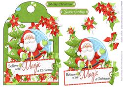 Believe in the Magic Shaped Card Front