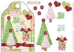 Joy - Shaped Card Front