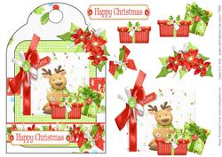 Reindeer Happy Christmas