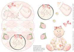 Baby Girl 3D Mini Stepper