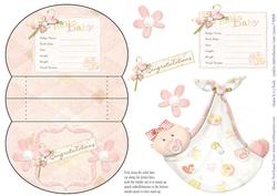 Baby Girl Sling 3D Mini Stepper