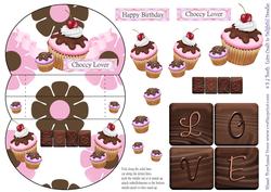 Choccy Lover 3D Mini Stepper