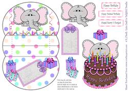 Ellie Cake 3D Mini Stepper