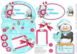 Be Warm Penguin 3D Mini Stepper