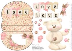Love Bear 3D Mini Stepper