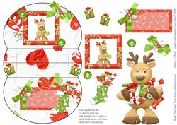 Reindeers 3D Mini Stepper