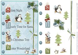 Snow Penguins Step by Step