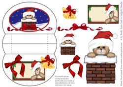 Christmas Teddy 3D Mini Stepper