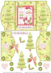 Ho Ho Ho Santa - Mini Gatefold