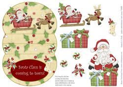 Santa Claus is Coming to Town 3D Mini Stepper