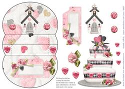 Wedding Cake 3D Mini Stepper