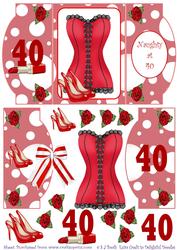Naughty at 40 Mini Gatefold
