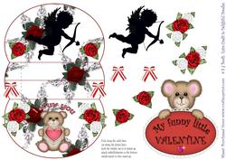 Funny Little Valentine 3D Mini Stepper
