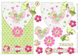 Be Mine Envelope Card Front