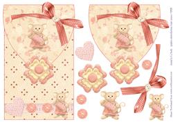 Mouse N Thread Envelope Card Front