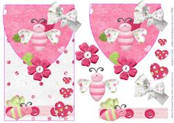 Hearts & Spots Envelope Card Front