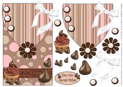 Choc Chip-tastic Birthday Envelope Card Front