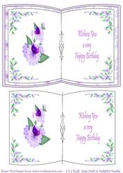 Butterflies and Flowers Book Sheet