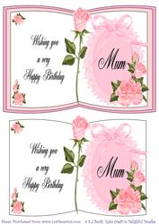 Mum Birthday Mini Book