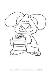 To You Bunny Digital Stamp