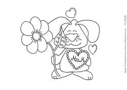 Mum Bunny Digital Stamp