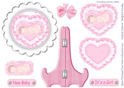 Image of cup305723_1026 - New Baby Girl Plate