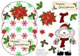 Christmas Mouse 3D Mini Stepper