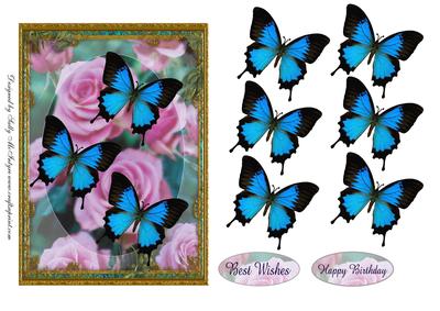 Butterfly Magic Happy Birthday Best Wishes