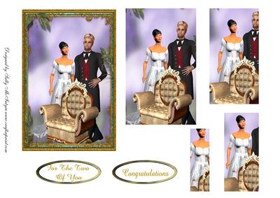 Congratulations for the Two of You Pyramid
