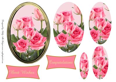 Pyramid Sweet Roses.