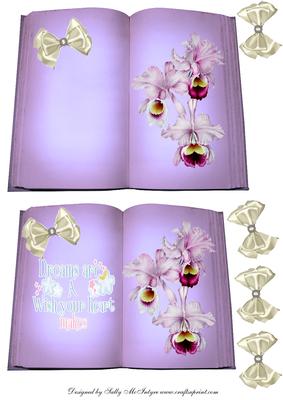 Dreams Are a Wish Your Heart Makes Book Card