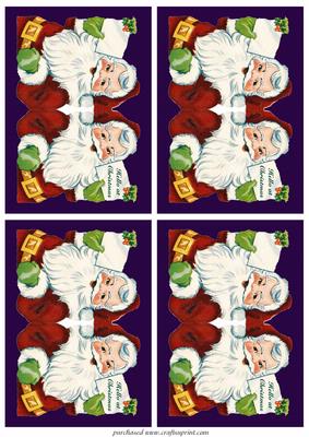 Mini Series Santa Blue