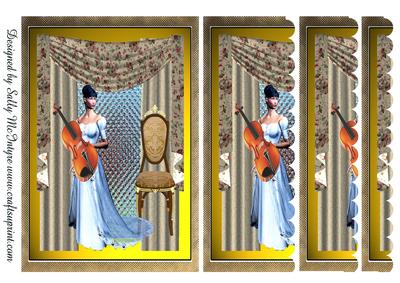 Musical Moments Scalloped Side Stacker