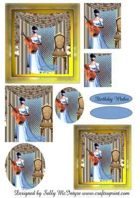 For a Musical Lady Birthday Wishes