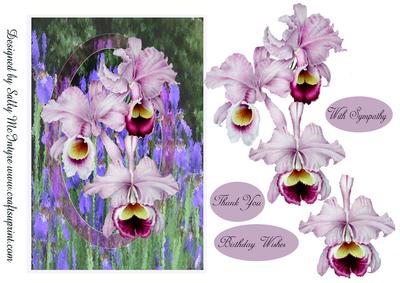 Lilac Beauty Happy Birthday with Sympathy Thank You