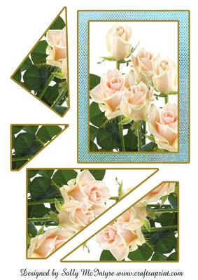 Shattered Pyramid Roses