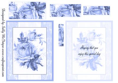 Hoping You Enjoy Your Special Day with Insert and Pyramid