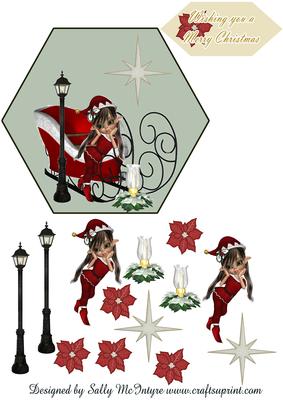 Wishing You a Merry Christmas Step by Step