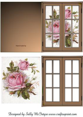 In My Window Vintage Roses