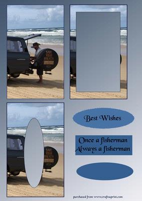 Once a Fisherman Always a Fisherman Best Wishescup