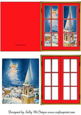 In My Window Silent Night