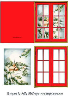 In My Window Snowtime at Christmas