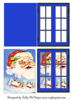 Through My Window Santa Dont Forget Me