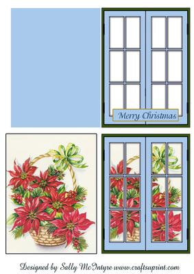Through My Window Poinsettia