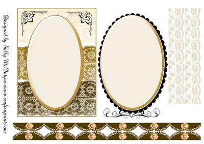 Add Your Own Images or Stamps to These Vintage Toppers