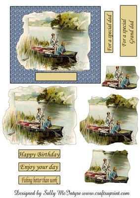 Fisherman for a Special Dad and Grand Dad