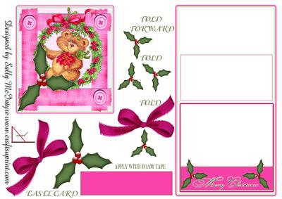 Easel Card a Beary Nice Christmas