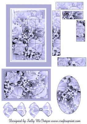 Intertwined Pyramid Subtle Mauve Hues