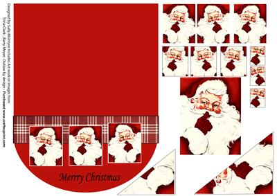Purse Card Santa