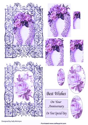 Vintage Roses for Beautiful Cards
